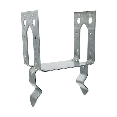 Simpson Strong-Tie Simpson Strong-Tie 3.25 in. H X 5.5 in. W 12 Ga. Galvanized Steel Post Base PB46